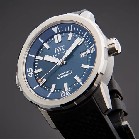 iwc aquatimer expedition jacques-yves cousteau|jacques cousteau aquatimer automatic edition.